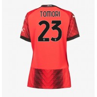 AC Milan Fikayo Tomori #23 Domáci Ženy futbalový dres 2023-24 Krátky Rukáv